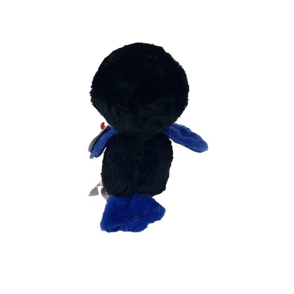 Ty Beanie Boos Beaks Toucan Bird 7" Plush Stuffed Toy Green Glitter Eyes w/Tags - Picture 3 of 9